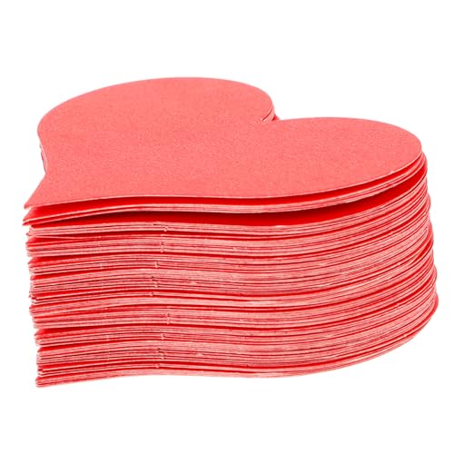 HONMEET 100Stücke Herzförmige Grußkarten für Valentinstag Kreative DIY Karten Basteln Dekoration und Persönliche Botschaften HONMEET 100Stücke Herzförmige Grußkarten für Valentinstag Kreative DIY Karten Basteln Dekoration und Persönliche Botschaften von HONMEET