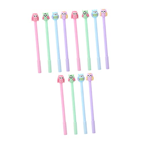 HONMEET 12 Stück Gelschreiber mit Eulen-design Kindergeburtstag Gastgeschenke Bunte Stifte Schreibwaren Kawaii Gel Stifte Tiere für Jungen Mädchen Erwachsene HONMEET 12 Stück Gelschreiber mit Eulen-design Kindergeburtstag Gastgeschenke Bunte Stifte Schreibwaren Kawaii Gel Stifte Tiere für Jungen Mädchen Erwachsene von HONMEET
