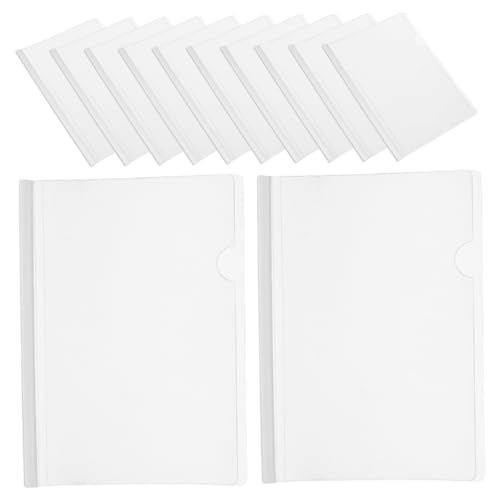 HONMEET 20 Stück Berichtsordner Unterlagen Clips Abdeckung Organisatoren Portfolio-ordner Dokumentieren Ordner Mit Schiebeleiste Büro Aktenordner Dokumentinhaber Pp Transparent HONMEET 20 Stück Berichtsordner Unterlagen Clips Abdeckung Organisatoren Portfolio-ordner Dokumentieren Ordner Mit Schiebeleiste Büro Aktenordner Dokumentinhaber Pp Transparent von HONMEET