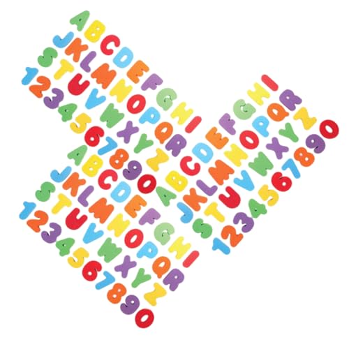 HONMEET 3 Satz Englisch Alphanumerisch Alphabet- Badespielzeugnetz Buchstaben Des Alphabets Kinderbadewannenspielzeug Badebriefe Schwimmende Poolbuchstaben Abc Bad Buchstaben Eva von HONMEET