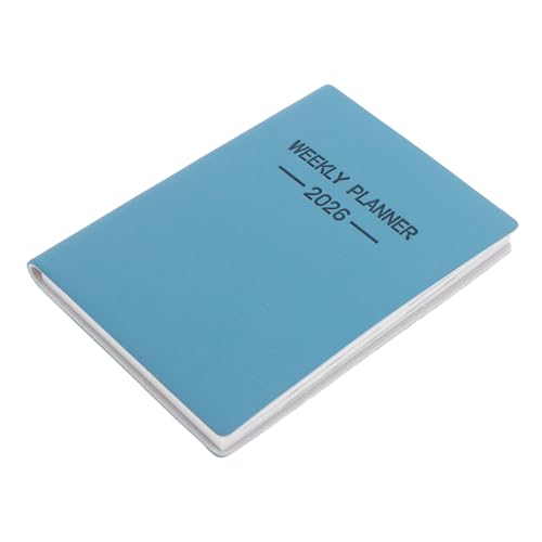 HONMEET Wöchentlicher Taschenkalender 2026 A7-format Hardcover Wochenplaner Monatsansicht Notizblock Reisen Organisation HONMEET Wöchentlicher Taschenkalender 2026 A7-format Hardcover Wochenplaner Monatsansicht Notizblock Reisen Organisation von HONMEET