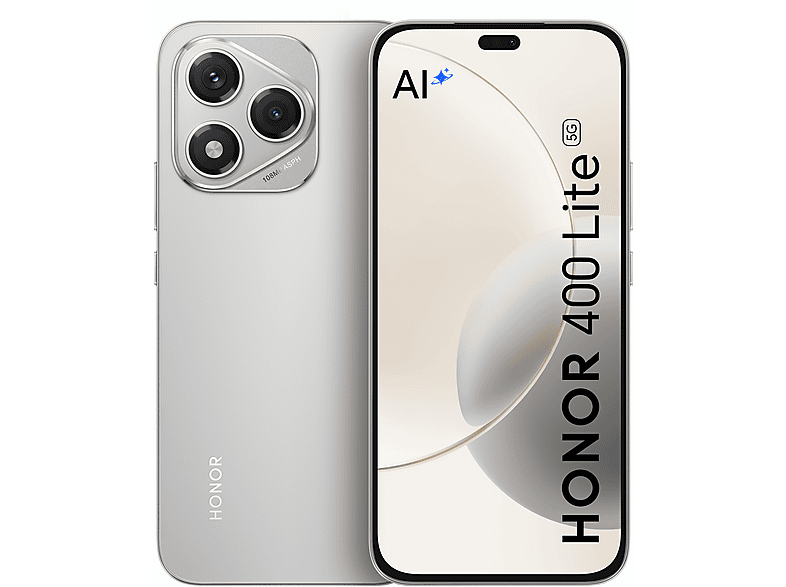 HONOR 400 Lite 256 GB Velvet Grey Dual SIM von HONOR