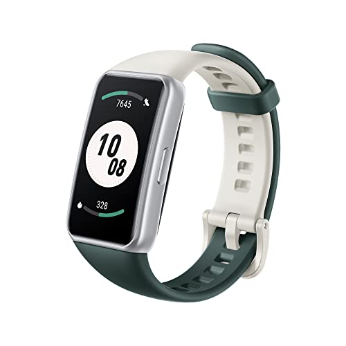 HONOR Band 7, Fitness-Tracker, Aktivitätstracker mit Blutsauerstoff- und Herzfrequenzmesser, Schlaf-Tracking, Schrittzähler, Seilspringen, iOS Android, Smaragdgrün HONOR Band 7, Fitness-Tracker, Aktivitätstracker mit Blutsauerstoff- und Herzfrequenzmesser, Schlaf-Tracking, Schrittzähler, Seilspringen, iOS Android, Smaragdgrün von HONOR