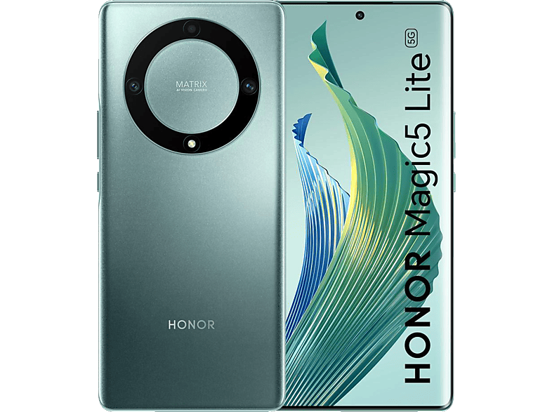 HONOR Magic 5 Lite 5G 256 GB Emerald Green Dual SIM von HONOR