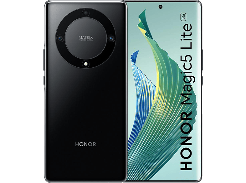 HONOR Magic 5 Lite 5G 256 GB Midnight Black Dual SIM von HONOR