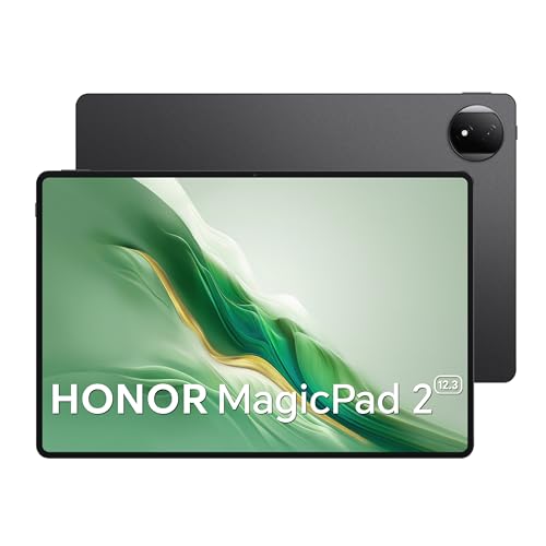 HONOR MagicPad 2 12,3 Zoll 144Hz OLED Eye Comfort Display 12G/256G WiFi ultraschlankes undrobustes Tablet, 10050mAh Akku mit 66W Schnellladung, Octa-Core mit Snapdragon 8s Gen 3, Black HONOR MagicPad 2 12,3 Zoll 144Hz OLED Eye Comfort Display 12G/256G WiFi ultraschlankes undrobustes Tablet, 10050mAh Akku mit 66W Schnellladung, Octa-Core mit Snapdragon 8s Gen 3, Black von HONOR