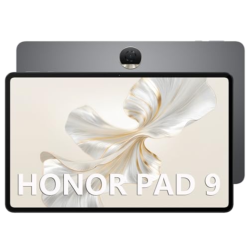 HONOR Pad 9 Tablet 12,1 Zoll Android 13+Bluetooth, WiFi, 256 GB/8 GB RAM Tablet mit 8 Lautsprecher, Octa-core, 120Hz 2.5K Display, 8300mAh, 4nm Snapdragon 6 Gen 1, Space Gray HONOR Pad 9 Tablet 12,1 Zoll Android 13+Bluetooth, WiFi, 256 GB/8 GB RAM Tablet mit 8 Lautsprecher, Octa-core, 120Hz 2.5K Display, 8300mAh, 4nm Snapdragon 6 Gen 1, Space Gray von HONOR