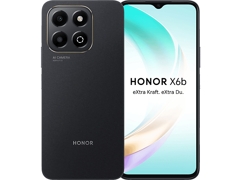 HONOR X6B 128 GB Midnight Black Dual SIM von HONOR