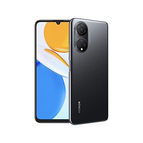 HONOR X7 Smartphone, Android 11 Handy, 4 GB RAM + 128 GB, 6.57" FullView-Bildschirm mit 90Hz Smooth-Bildschirm, 48-MP-Quad-Rückkamera, 5000mAh-Akku, 22,5 W Schnellladeadapter, Schwarz von HONOR