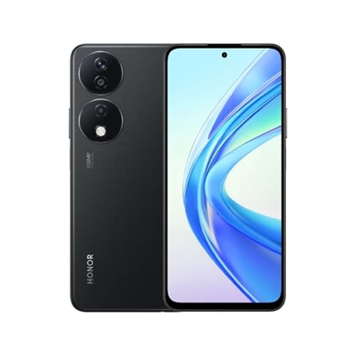 HONOR X7b Smartphone, 6 GB + 128 GB, Qualcomm Snapdragon 680 mit 8 Kernen, 90 Hz FullView Display, 50 MP Quad-Kamera, 5330 mAh großer Akku und Android 13, Schwarz von HONOR