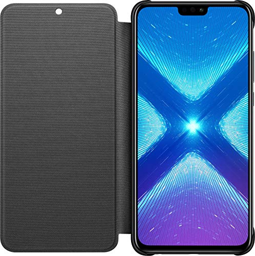 Honor 8X - PU Flip Protective Cover, Midnight Black von HONOR