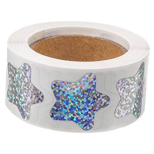 HOODANCOS 1 Rolle Pentagramm-Aufkleber Dekoration bunt Hochzeit funkeln Glänzende Sternaufkleber Vinyl Aufkleber mit Sternsiegel Belohnungstabellenaufkleber PVC selbstklebend HOODANCOS 1 Rolle Pentagramm-Aufkleber Dekoration bunt Hochzeit funkeln Glänzende Sternaufkleber Vinyl Aufkleber mit Sternsiegel Belohnungstabellenaufkleber PVC selbstklebend von HOODANCOS