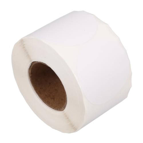 HOODANCOS 1 Rolle Runde Aufkleber Kreis Handwerk Große Klebeetiketten Rundes Etikett Geformt Leere Etiketten Aufkleber Einfache Aufkleber Runden Weiß Selbstklebendes Papier HOODANCOS 1 Rolle Runde Aufkleber Kreis Handwerk Große Klebeetiketten Rundes Etikett Geformt Leere Etiketten Aufkleber Einfache Aufkleber Runden Weiß Selbstklebendes Papier von HOODANCOS
