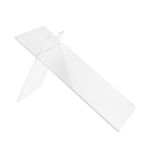 HOODANCOS 1 Satz Acryl-memotafel Für Zu Hause Kind Mit Tipp Groß Planke Mini Desktop-memoboard Bürobedarf Home Acryl Message Board Studenten Liefern Transparent 2 Stück von HOODANCOS