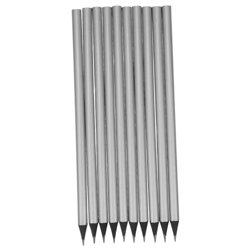 HOODANCOS 10 Stück solide Bleistifte Mechanische Stifte Baubleistifte Bleistift für den Bau Holzbearbeitungsstift Verstellbarer Markierungsstift für den Bau Graphit Silver HOODANCOS 10 Stück solide Bleistifte Mechanische Stifte Baubleistifte Bleistift für den Bau Holzbearbeitungsstift Verstellbarer Markierungsstift für den Bau Graphit Silver von HOODANCOS