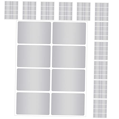HOODANCOS 12 Blatt Wasserfestes Etikettenpapier Wiederverwendbare Aufkleber Wasserfeste Wasserflaschenetiketten Selbstklebende Büroetiketten Küchenetiketten Für Behälter HOODANCOS 12 Blatt Wasserfestes Etikettenpapier Wiederverwendbare Aufkleber Wasserfeste Wasserflaschenetiketten Selbstklebende Büroetiketten Küchenetiketten Für Behälter von HOODANCOS