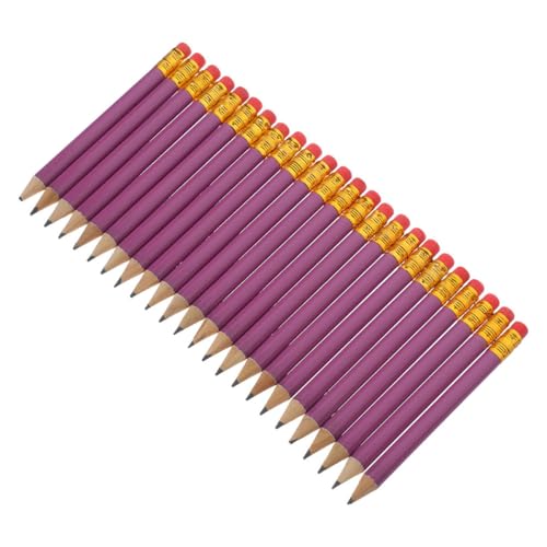 HOODANCOS 144 Stück Kurzer Bleistift Erwachsene Mini Größe Schüttgut Klein Schule Skizzieren Multipack Bleistifte Für Tragbare Stifte Schulbedarf Bleistift Zum Zeichnen Violett Holz von HOODANCOS