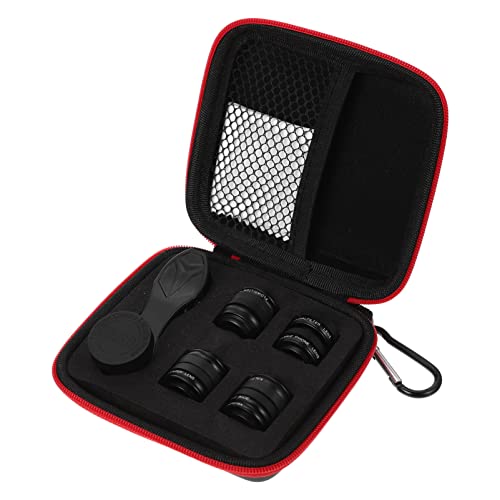 HOODANCOS 1Satz Handykamera Objektivset Professionelles Spezialeffektobjektiv für Mobiltelefone Leicht Tragbar mit Clip für Einfache Installation Vielseitig Einsetzbar von HOODANCOS
