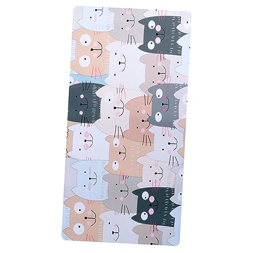 HOODANCOS 1Stück Cartoon Druck Mauspad Rutschfestes Haushalts Mauspad Für Büro Und Gaming Langlebiges Gummimaterial Design Mit Bunter Stoffoberfläche von HOODANCOS