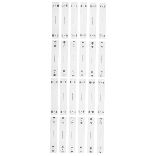 HOODANCOS 2 Sätze Klassifizierungs -tag -karte Alphabete Horizontal Vinyl-plattenlabel Alphabetisch Aufzeichnungsteiler Vinyls Tab Acryletikett Für Vinyl Acryl-vinyl-trennwand 12 Stücke * 2 HOODANCOS 2 Sätze Klassifizierungs -tag -karte Alphabete Horizontal Vinyl-plattenlabel Alphabetisch Aufzeichnungsteiler Vinyls Tab Acryletikett Für Vinyl Acryl-vinyl-trennwand 12 Stücke * 2 von HOODANCOS