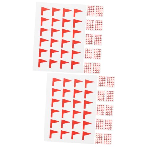 HOODANCOS 2 Sätze Rote Fahnenaufkleber Vinyl Selbst Kleine Klassifizierungsaufkleber Flaggenförmiges Etikett Etikettenkennzeichnungsaufkleber Klassifizierter Aufkleber Papier 288 Stück * 2 HOODANCOS 2 Sätze Rote Fahnenaufkleber Vinyl Selbst Kleine Klassifizierungsaufkleber Flaggenförmiges Etikett Etikettenkennzeichnungsaufkleber Klassifizierter Aufkleber Papier 288 Stück * 2 von HOODANCOS