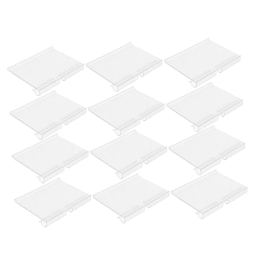 HOODANCOS 20 Stück Preisschild Stand Etikett Supermarktschild Schildhalter Supermarkt liefert Halterungen für Warenschilder Supermarkt Zubehör Schilderhalter speichern Warenzeichenhalter PVC von HOODANCOS
