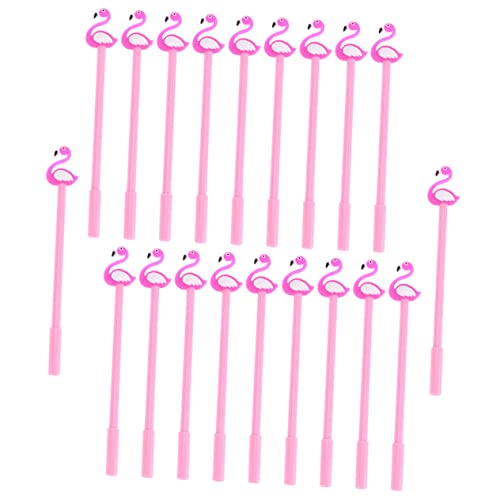 HOODANCOS Schreibset Für Schüler Und Kinder – 20 Stifte Mit Flamingo-zeichen – Schreibwaren Mit Feiner Spitze von HOODANCOS