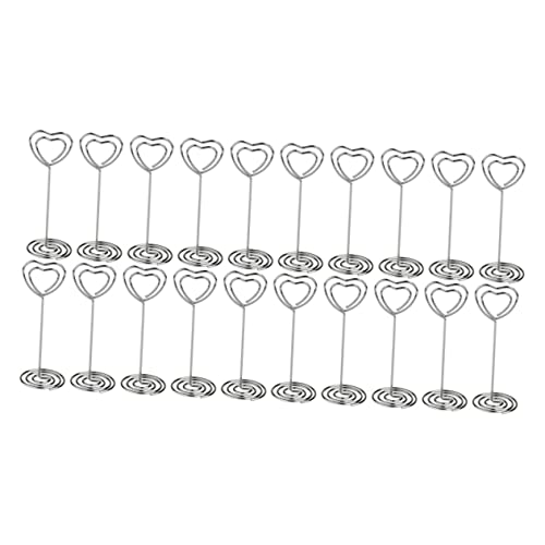HOODANCOS 20Stücke Multifunktionsbilderhalter Dekorative Memo Clips für Wiederverwendbare Kartenhalter für Hochzeit Festival und Büro Stilvoller Look HOODANCOS 20Stücke Multifunktionsbilderhalter Dekorative Memo Clips für Wiederverwendbare Kartenhalter für Hochzeit Festival und Büro Stilvoller Look von HOODANCOS