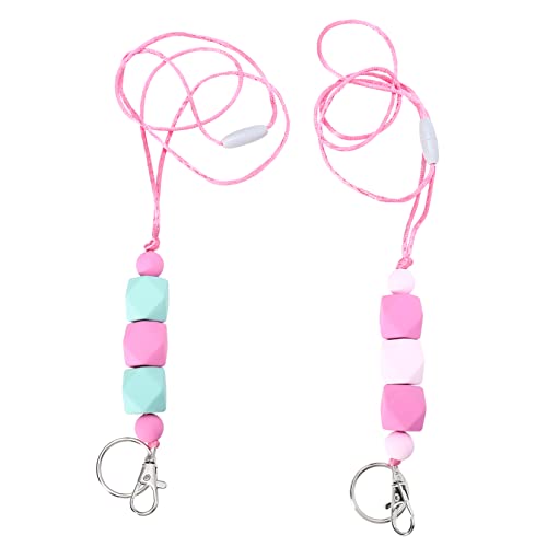 HOODANCOS 2Stücke Hängendes Seil für Handy und Schlüssel Dekoratives Lanyard Abnehmbar für Smartphones und Ausweishalter Hohe und Langlebigkeit von HOODANCOS