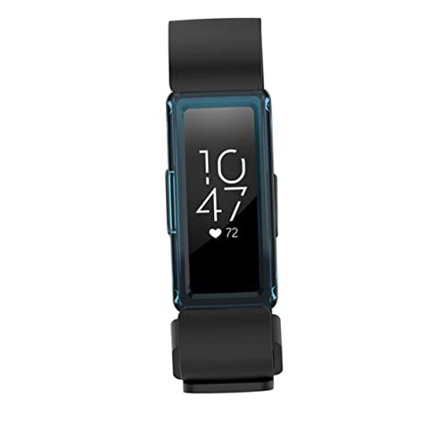HOODANCOS 2Stücke Teilige TPU Smartwatch Hülle Kratzfest Stoßfest Halbe Abdeckung für Inspire Hr Leicht Langlebig Einfacher Zugriff Funktionen Transparent HOODANCOS 2Stücke Teilige TPU Smartwatch Hülle Kratzfest Stoßfest Halbe Abdeckung für Inspire Hr Leicht Langlebig Einfacher Zugriff Funktionen Transparent von HOODANCOS