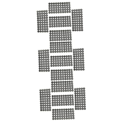 HOODANCOS 3 Sätze Digitales Etikett Zahlenaufkleber Aufklebernummern Nummernklassifizierungsaufkleber Nummernaufkleber Modern Vinyl Schwarz Papier 5 Blätter * 3 HOODANCOS 3 Sätze Digitales Etikett Zahlenaufkleber Aufklebernummern Nummernklassifizierungsaufkleber Nummernaufkleber Modern Vinyl Schwarz Papier 5 Blätter * 3 von HOODANCOS