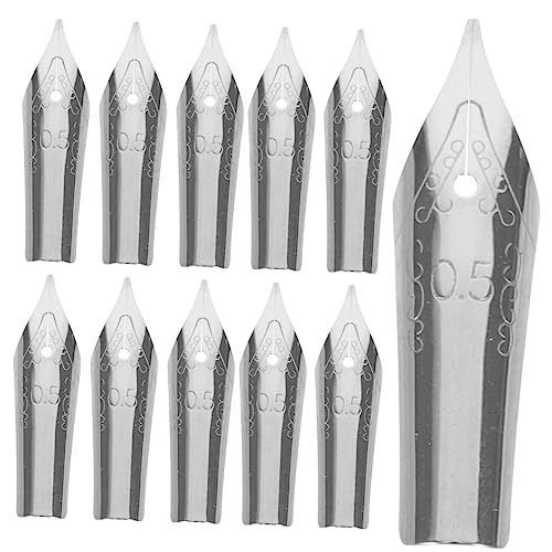 HOODANCOS 30Stücke Kalligraphie Stift Nibs Ersatznibs für Füller Langlebige Metallspitzen für Kalligraphie und Schriftzug für Kreative Projekte HOODANCOS 30Stücke Kalligraphie Stift Nibs Ersatznibs für Füller Langlebige Metallspitzen für Kalligraphie und Schriftzug für Kreative Projekte von HOODANCOS