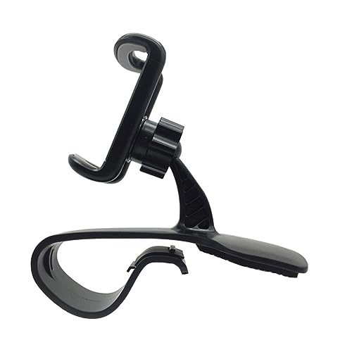 HOODANCOS 360Grad Auto Handyhalter mit Drehung Verstellbar für Smartphones Sicherer Halt ohne Sichtbehinderung Armaturenbrett von HOODANCOS