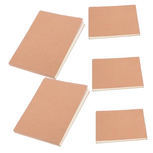 HOODANCOS 5 Stück Leeres Rubbelpapier Leerer Skizzenbuchblock Papierblöcke Leerer Papierblock Mini-notizblöcke Kleiner Notizblock Leere Notizblöcke Briefpapier Light Brown HOODANCOS 5 Stück Leeres Rubbelpapier Leerer Skizzenbuchblock Papierblöcke Leerer Papierblock Mini-notizblöcke Kleiner Notizblock Leere Notizblöcke Briefpapier Light Brown von HOODANCOS