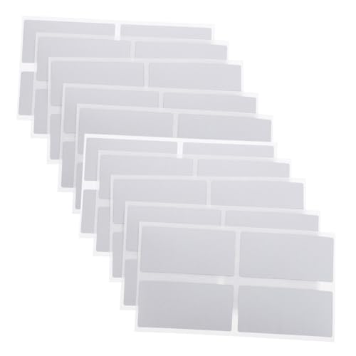 HOODANCOS 50 Stück Kratzkarte für Streifen Etiketten Vinyl farbig abkratzen klebrig Name Kartenaufkleber einfache Aufkleber Kratzaufkleber Spachtelmasse für Schränke Papier Silber HOODANCOS 50 Stück Kratzkarte für Streifen Etiketten Vinyl farbig abkratzen klebrig Name Kartenaufkleber einfache Aufkleber Kratzaufkleber Spachtelmasse für Schränke Papier Silber von HOODANCOS