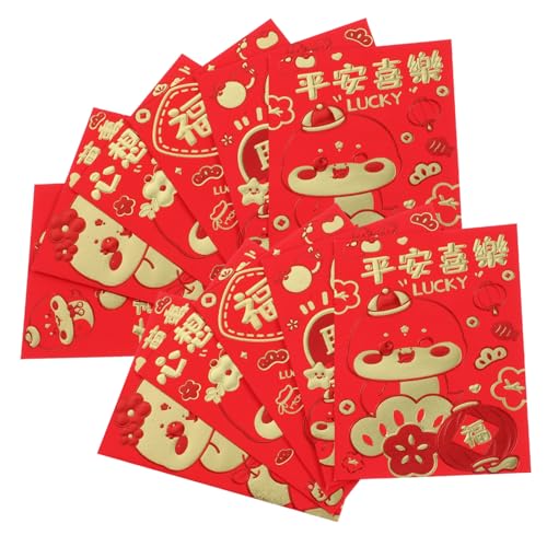 HOODANCOS 60 Stück Roter Umschlagbeutel Mit Glücksgeld Klein Glücklicher Geldumschlag Mond- Festival China Mondrote Umschläge Paket Groß Schlange Rote Geldumschläge Gefaltet Spezialpapier HOODANCOS 60 Stück Roter Umschlagbeutel Mit Glücksgeld Klein Glücklicher Geldumschlag Mond- Festival China Mondrote Umschläge Paket Groß Schlange Rote Geldumschläge Gefaltet Spezialpapier von HOODANCOS
