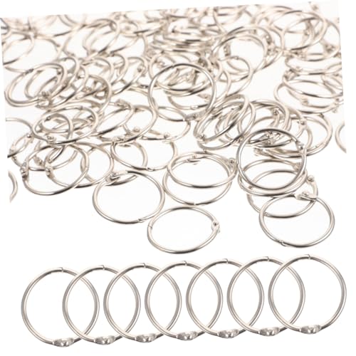 HOODANCOS 60Stücke DIY Buchringe Metall Bindemittelringe Innendurchmesser Außendurchmesser Lose Bastelprojekte und Notizen Langlebig HOODANCOS 60Stücke DIY Buchringe Metall Bindemittelringe Innendurchmesser Außendurchmesser Lose Bastelprojekte und Notizen Langlebig von HOODANCOS