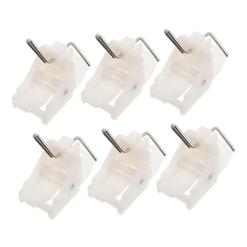 HOODANCOS 6pcs Gefrierschrankregal -clip -regal Clip Für Kühlschrankkühler -regal -stütze Ersatzregal Quadratschnallen Clips Weiß Weiß HOODANCOS 6pcs Gefrierschrankregal -clip -regal Clip Für Kühlschrankkühler -regal -stütze Ersatzregal Quadratschnallen Clips Weiß Weiß von HOODANCOS