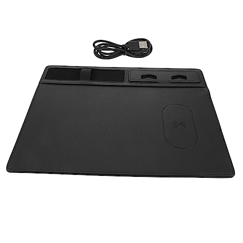HOODANCOS Gaming Mousepad Großes Gaming-mauspad Schreibtischzubehör Anti-rutsch- -pad Mauspad Aufladen Schwarz Pu HOODANCOS Gaming Mousepad Großes Gaming-mauspad Schreibtischzubehör Anti-rutsch- -pad Mauspad Aufladen Schwarz Pu von HOODANCOS
