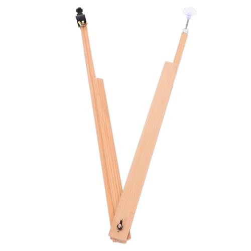HOODANCOS Großer Kompass Geometrie Kompass Entwurfskompass Kompass Zeichnung Für Schreibwaren Kompass Zeichenwerkzeug Großer Winkelmesser Professional Mathematisch Radmarkierlehre Holz Beige von HOODANCOS