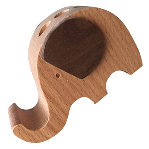 HOODANCOS Kreativer Handyhalter aus Niedlicher Telefonständer mit Stift und Visitenkartenhalter für Schreibtischdekoration und Stabil und Praktisch von HOODANCOS