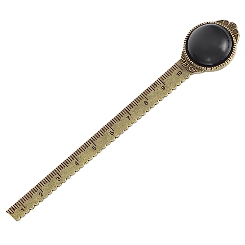 HOODANCOS Lineal Lesezeichen bookmarks book marks Lesezeichen Dekorative Lesezeichen markieren Vintage Briefpapier retro Herrscher Briefpapier Buchseitenmarkierung Naturstein Black HOODANCOS Lineal Lesezeichen bookmarks book marks Lesezeichen Dekorative Lesezeichen markieren Vintage Briefpapier retro Herrscher Briefpapier Buchseitenmarkierung Naturstein Black von HOODANCOS