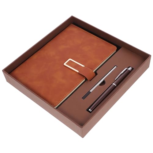 HOODANCOS Notizbuch Aus Leder Mit Stift Geschenkbox Liniertes Hardcover Magnetverschluss Persönliche Notizbücher A5-Notizbuch Liniertes Papier Tagebuch Für Heimbürobedarf HOODANCOS Notizbuch Aus Leder Mit Stift Geschenkbox Liniertes Hardcover Magnetverschluss Persönliche Notizbücher A5-Notizbuch Liniertes Papier Tagebuch Für Heimbürobedarf von HOODANCOS