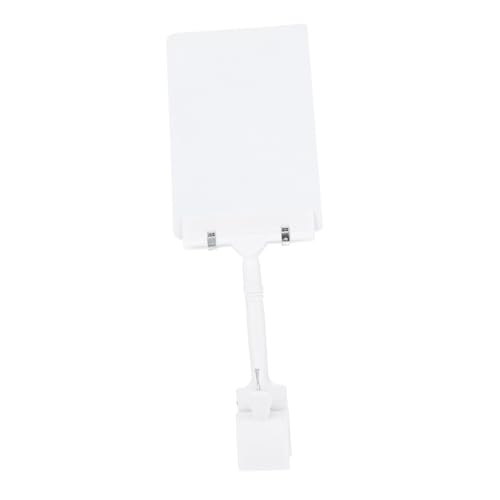 HOODANCOS Preisschild-clips Anzeigen Preisschilder Mit Clips Etiketten Supermarkt-tag-clip Supermarkt-preisschild-clip Löschbares Etikett Preistafel Für Obstläden Obst Preisschild Weiß Pvc HOODANCOS Preisschild-clips Anzeigen Preisschilder Mit Clips Etiketten Supermarkt-tag-clip Supermarkt-preisschild-clip Löschbares Etikett Preistafel Für Obstläden Obst Preisschild Weiß Pvc von HOODANCOS