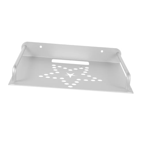 HOODANCOS Projektorhalterung Dünnes Stirnband Schutzdraht Knopfrolle Dichtungssatz Crimpdraht Aluminumschnalle Draht Reifen Kolben Sperrdraht Retro-knopf Vakuum-kit Weiß Aluminiumlegierung von HOODANCOS
