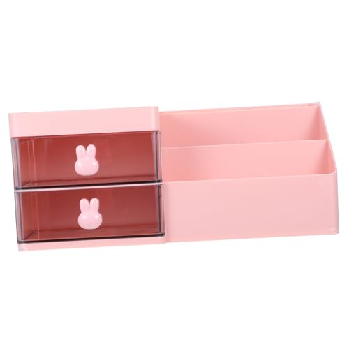 HOODANCOS Schubladen Aufbewahrungsbox Büro Schreibtisch Ästhetischer Schreibtisch Organizer Mini Schreibtisch Aufbewahrungs Organizer Kleiner Schreibtisch Organizer Mehrschichtige von HOODANCOS
