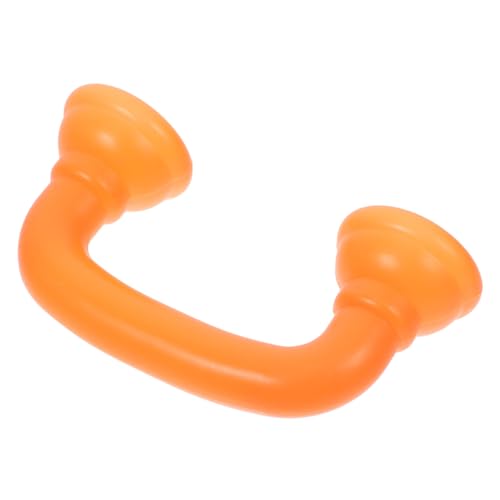 HOODANCOS -Telefonhörer telefon auditiv Telefone für Kleinkind spielt Telefon Spielzeugtelefon handys Telefon vorgeben Feedback- Plastik Orange von HOODANCOS