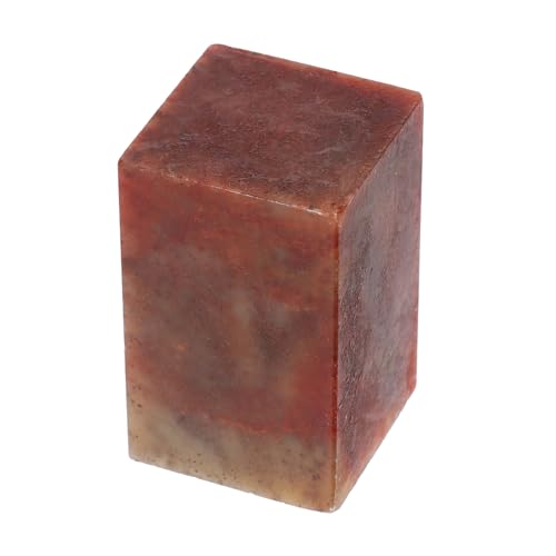 HOODANCOS Versiegelungsmaterial Steinstempel Steinmetzstempel Leerer Siegelstein Einfärben Stempelkissen Benutzerdefinierter Stempel Stempeltinte Personalisierte Stempel Stempelname von HOODANCOS