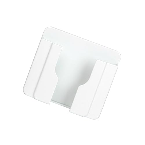 HOODANCOS Wandmontierter Telefonhalter für Schlafzimmer Selbstklebende Ladestation Weiß Platzsparend für Wohnzimmer Büro Mehr mit Kabelöffnung für Einfache HOODANCOS Wandmontierter Telefonhalter für Schlafzimmer Selbstklebende Ladestation Weiß Platzsparend für Wohnzimmer Büro Mehr mit Kabelöffnung für Einfache von HOODANCOS