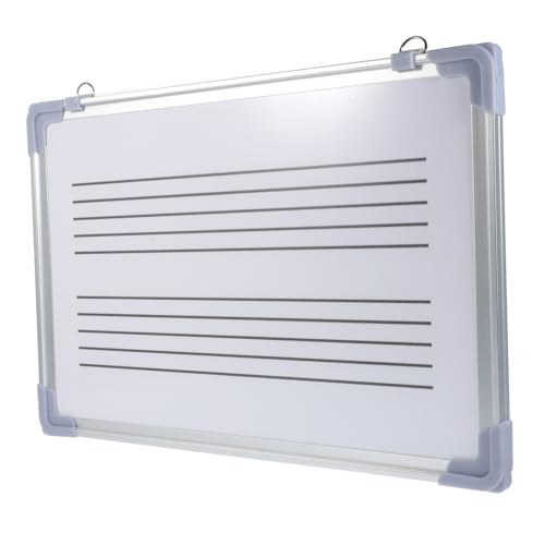 HOODANCOS Erasierbares Musiknoten-whiteboard Doppelseitige Schreibtafel Mit Notenlinien Für Schüler Magnetisch Und Leicht Zu Reinigen Für Musikunterricht Und Notenpraxis HOODANCOS Erasierbares Musiknoten-whiteboard Doppelseitige Schreibtafel Mit Notenlinien Für Schüler Magnetisch Und Leicht Zu Reinigen Für Musikunterricht Und Notenpraxis von HOODANCOS